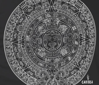 Caribea Mayan Calendar Graphic Design